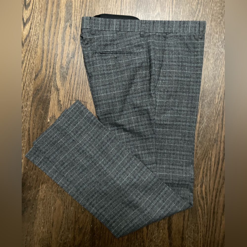 Plaid trousers